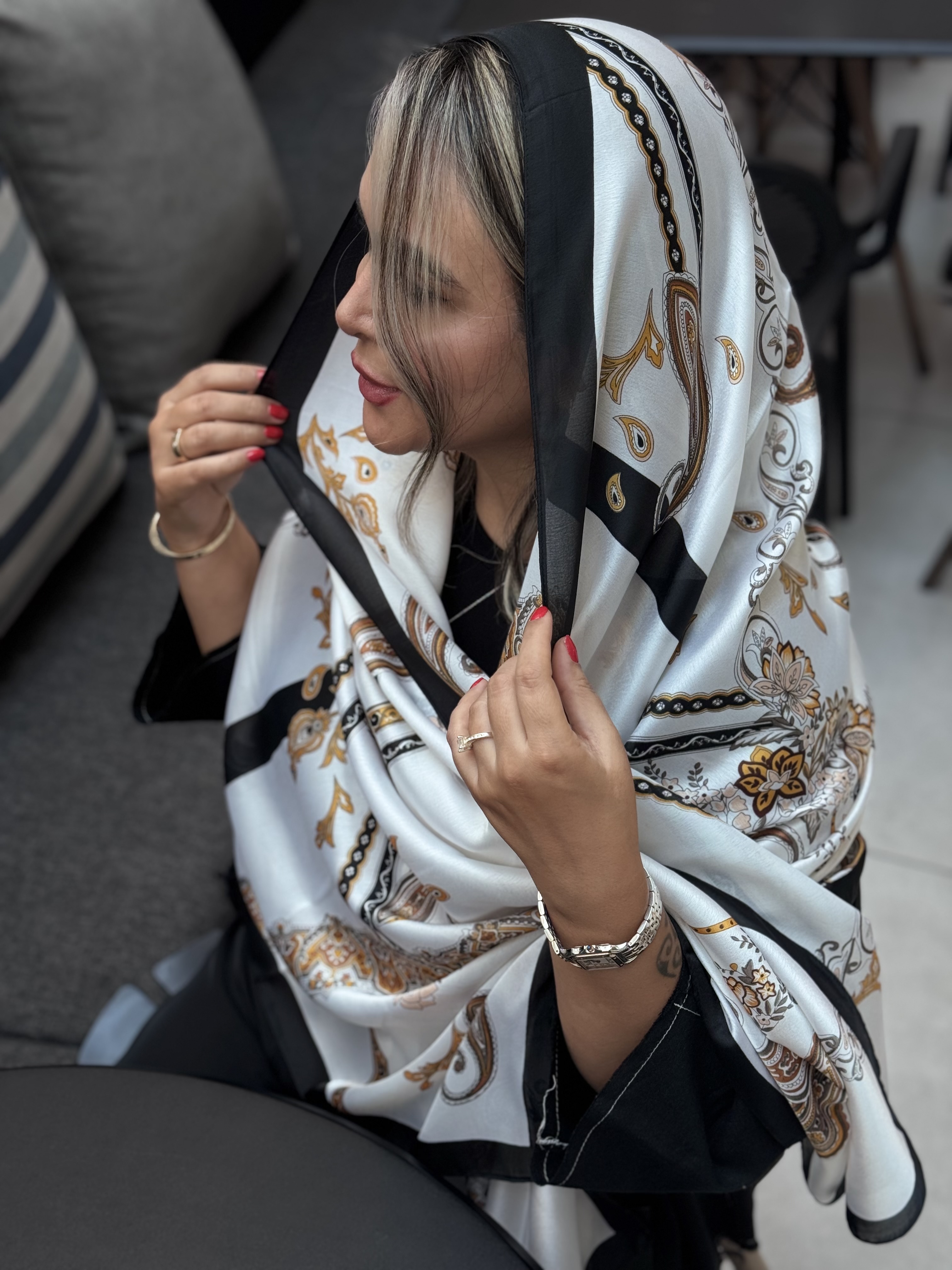 شال ابریشم سیلک