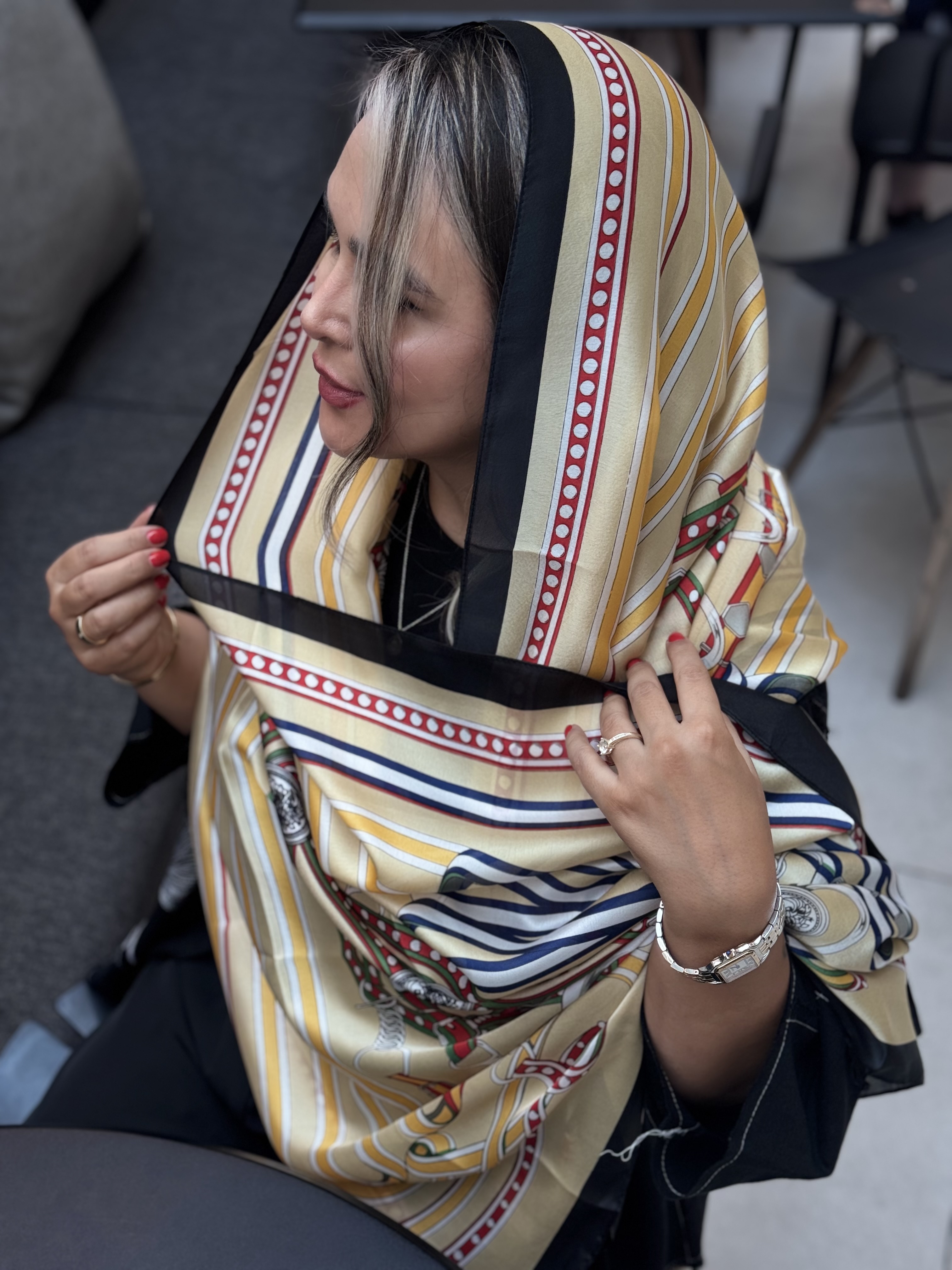 شال ابریشم سیلک